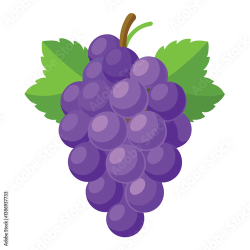 Grape-isolated-on-white-background 