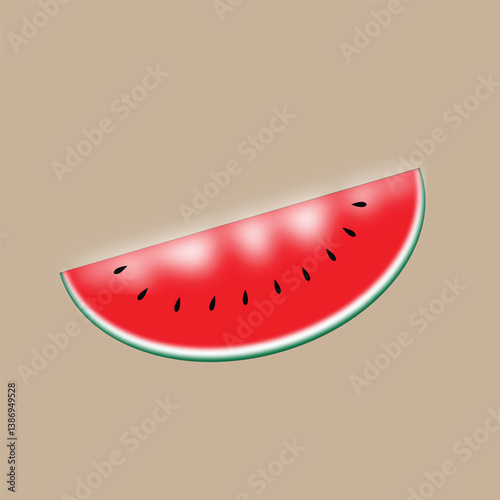 a slice of watermelon