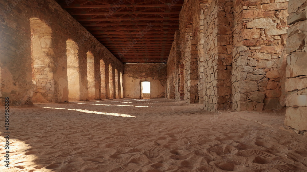 Fototapeta premium Rovine di un castello 