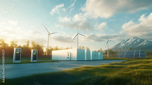 An AI powered system enhancing energy storage by analyzing consumption patterns, AI-assisted energy optimization, and real-time battery management for more efficient energy storage solutions