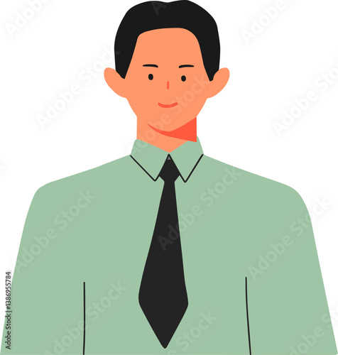 Think green and Earth Day profile portraits of male and female characters modern people avatars