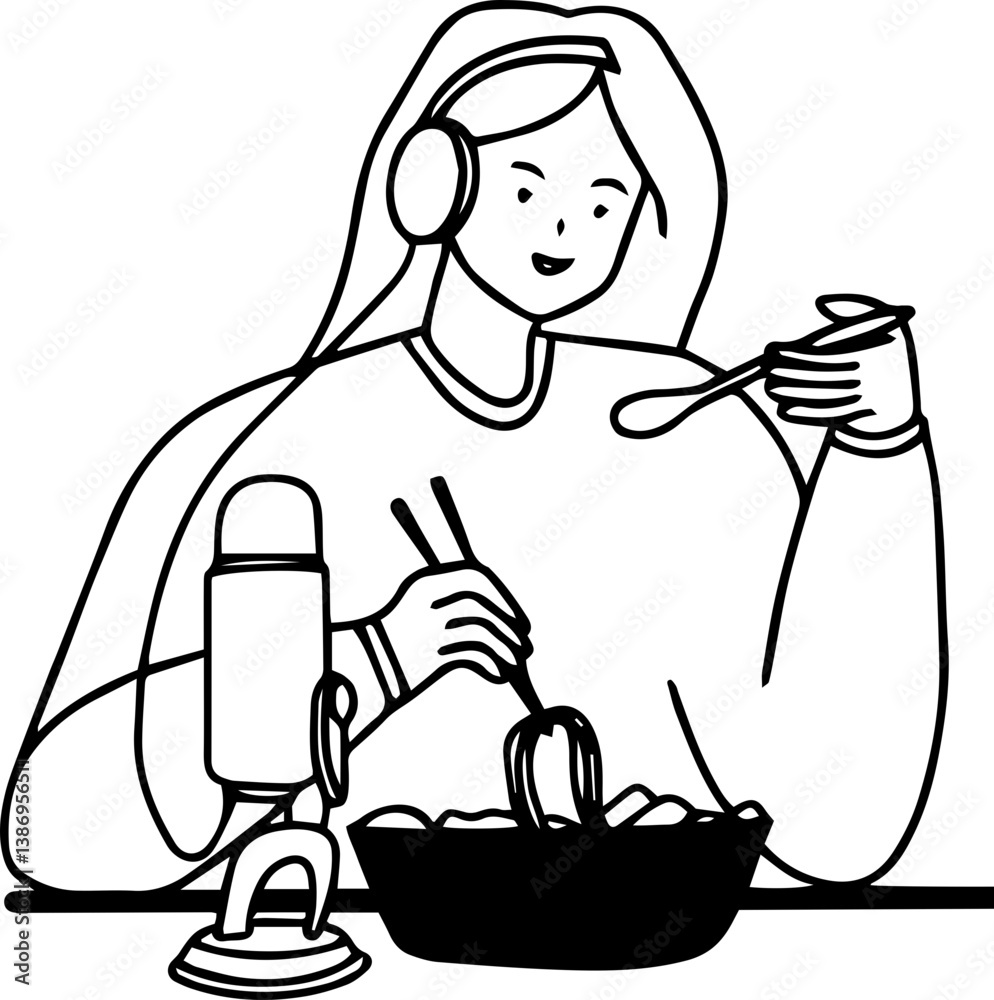 people making ASMR sounds eating online near microphone people making ASMR sounds eating online near microphone