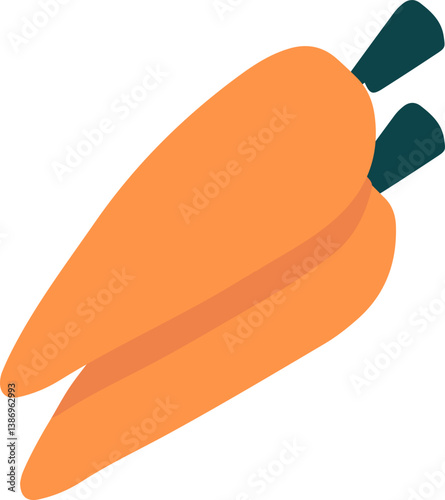 Fresh vegetable carrots