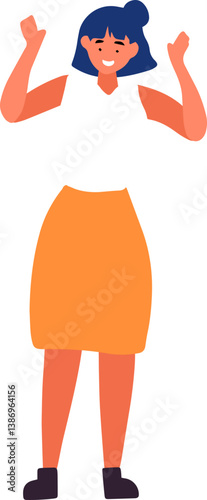 Be Humble cartoon character