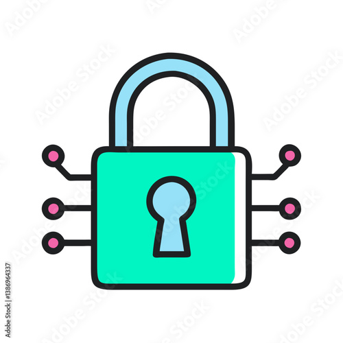 Digital Locks Representing Open-Source Encryption and Safety