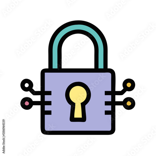 Digital Locks Representing Open-Source Encryption and Safety