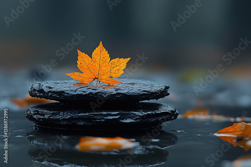 A serene meditation backgro...