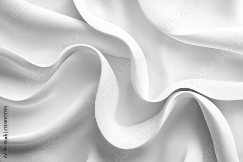 A smooth white gradient bac...