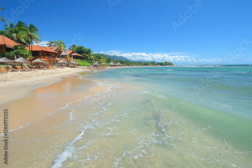 Cabarete Beach in the Domin...