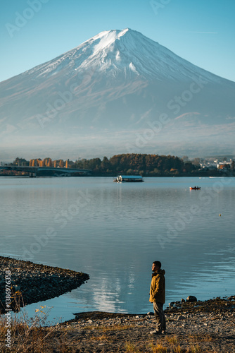 Traveling in Japan, Woman T...