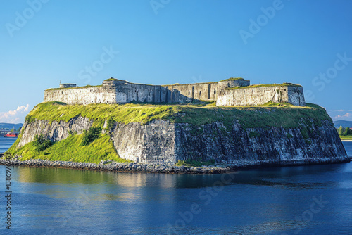 Oscarsborg Fortress in Norw...