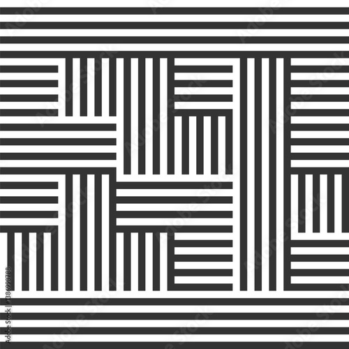 Seamless background of parallel and perpendicular lines. Element of interior design, clothes, wallpaper and creative ideas