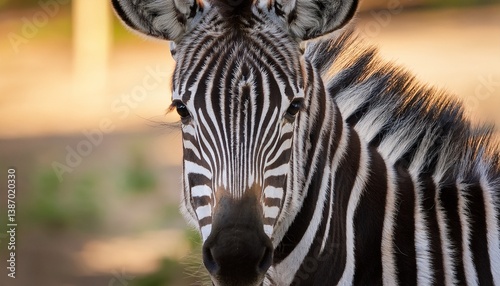 zebra close up