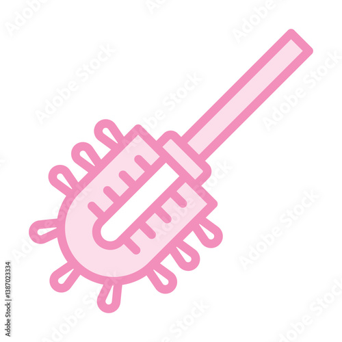 Toilet Scrubber vector, pixel perfect, illustrator file 
