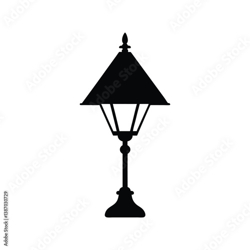 lamp silhouette art
