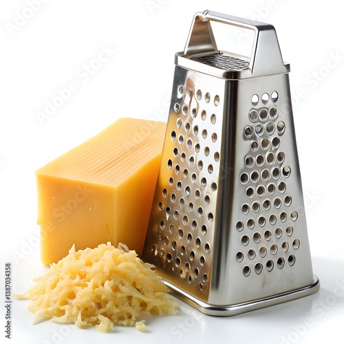 grater with cheese