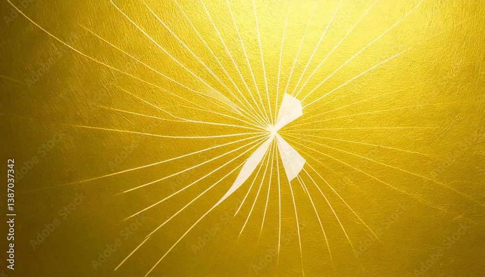 Obraz premium 美しい金色の模様の入った背景素材