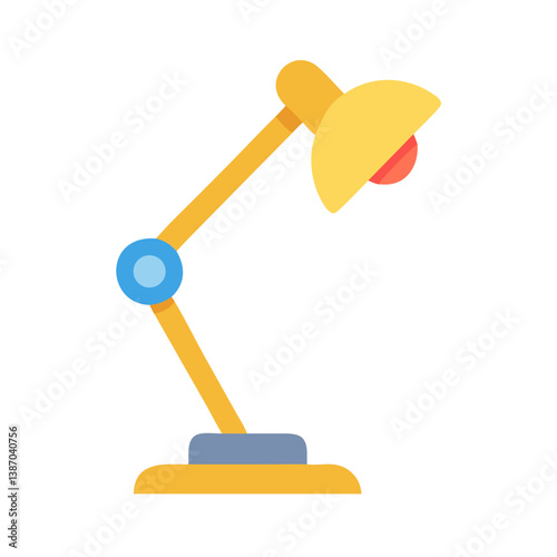 Desk Lamp Icon Design