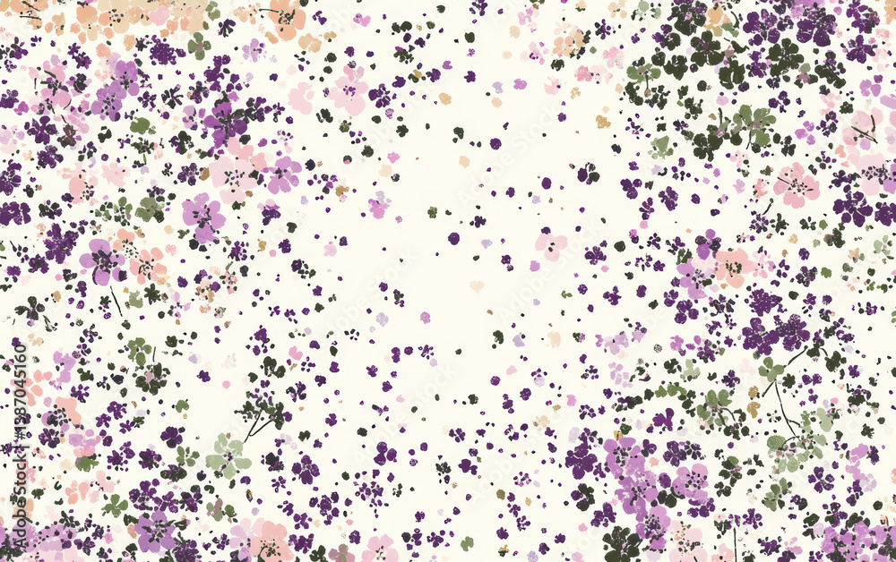 Retro style floral texture art background
Retro style floral texture art background
