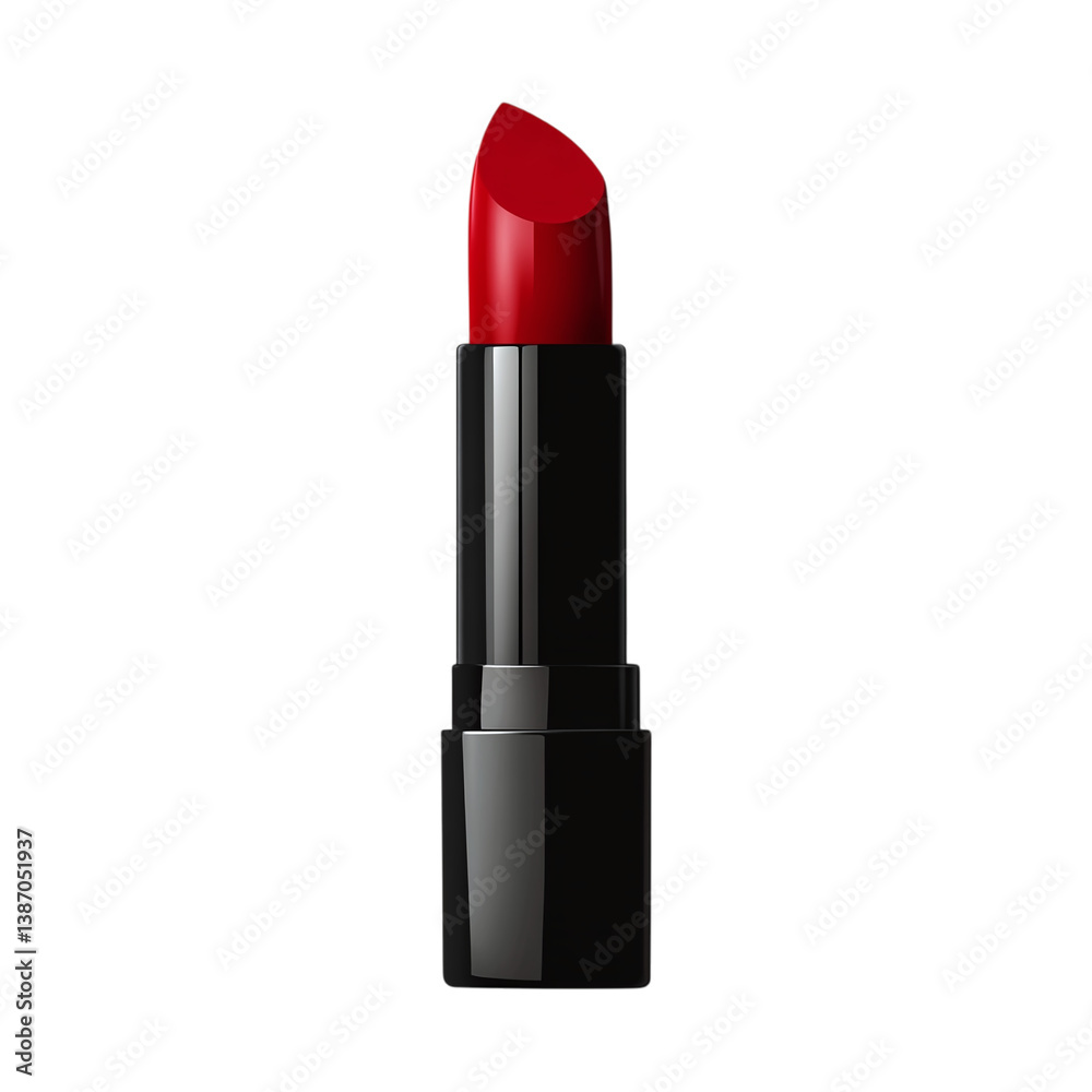 Open Red Lipstick With Natural Shadow transparent background Open Red Lipstick With Natural Shadow transparent background
