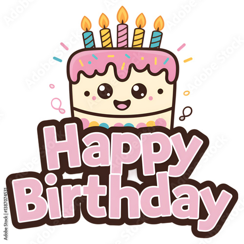 happy birthday cake