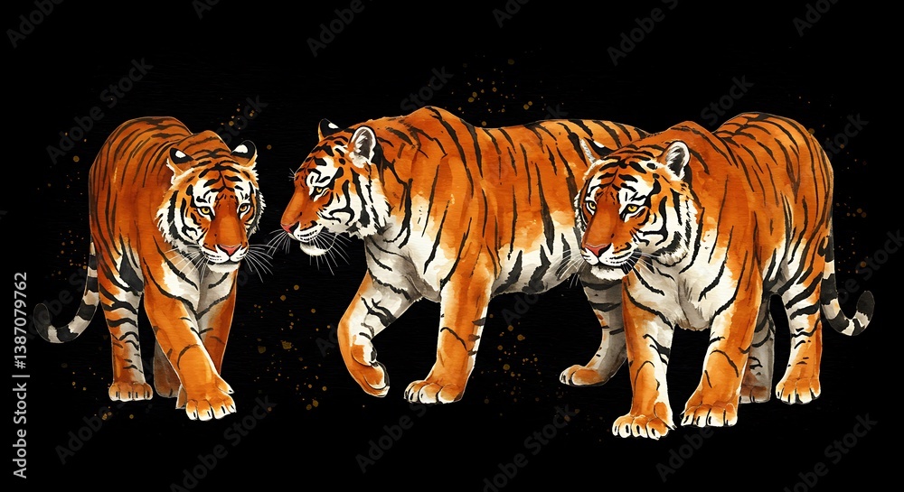 Fototapeta premium Whispers of the Wild AI Generated