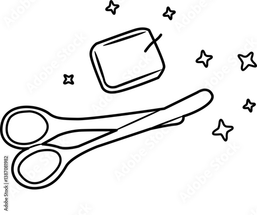 peaceful selfcare routine coloring page