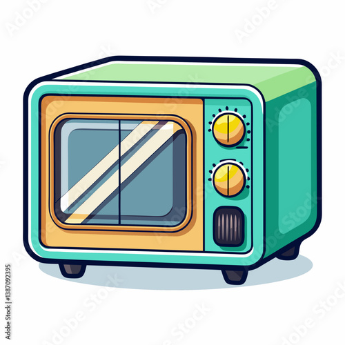 retro tv set