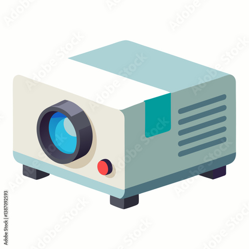 3d render of a video camera