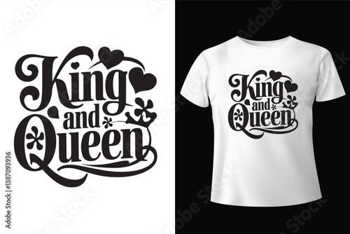 king and queen Print