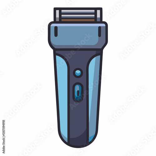 electric shaver isolated