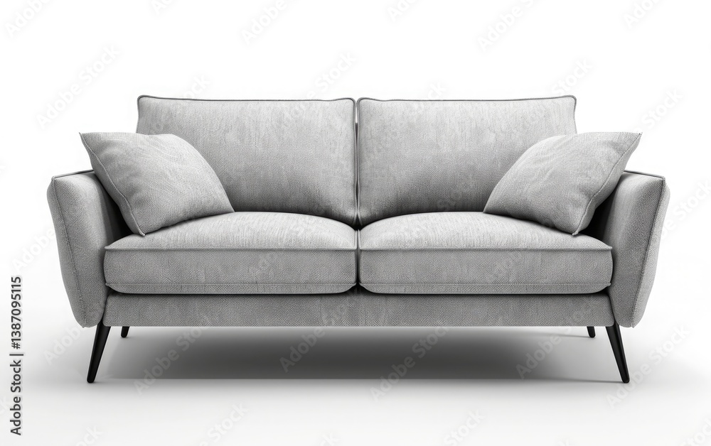 Fototapeta premium red leather sofa