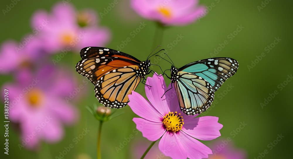 Butterfly Ballet: A Moment of Harmony AI Generated Butterfly Ballet: A Moment of Harmony AI Generated