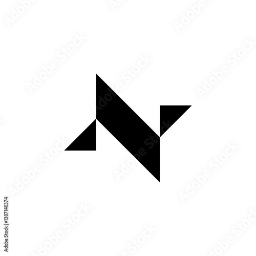 Free Download letter N logo - GFXLoad