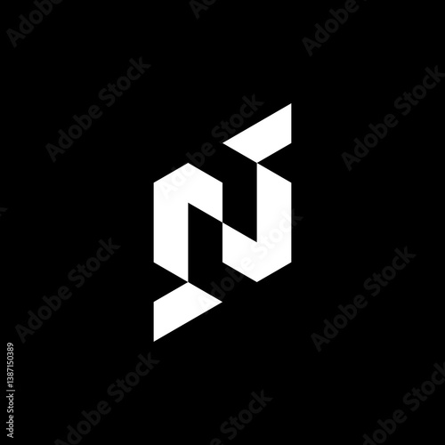 Free Download letter N logo - GFXLoad
