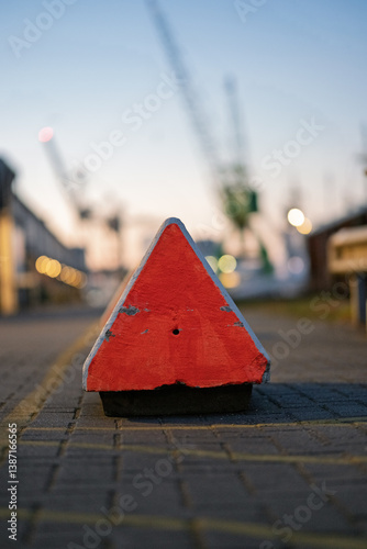 Poller im Hafen