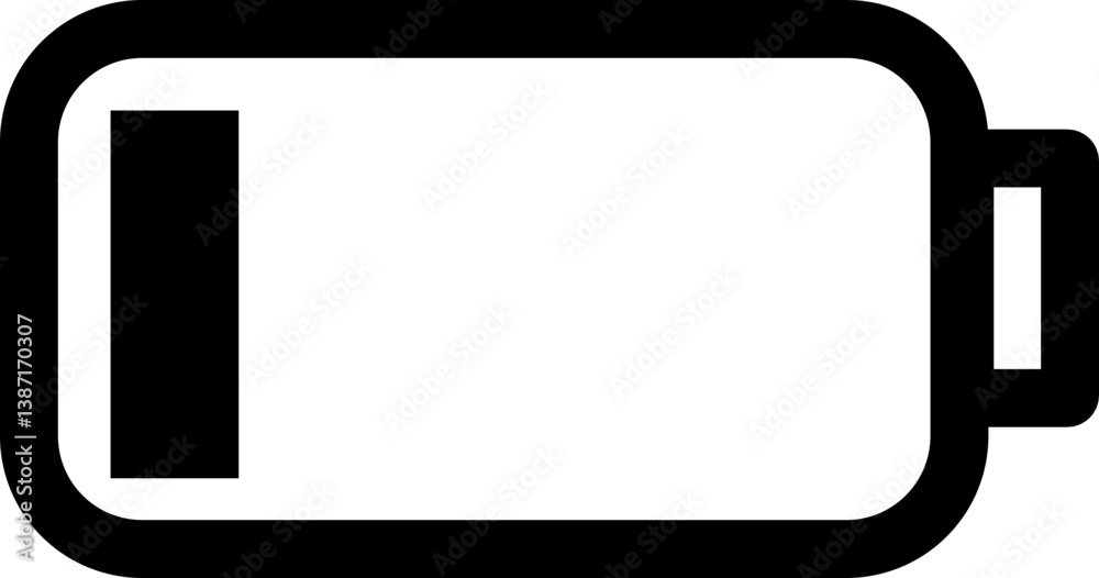 Fototapeta premium Battery charging icon