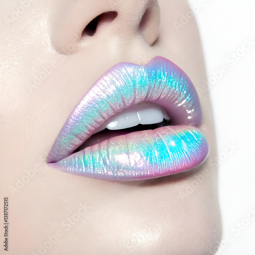 lipstics trying with silver and yellow shade