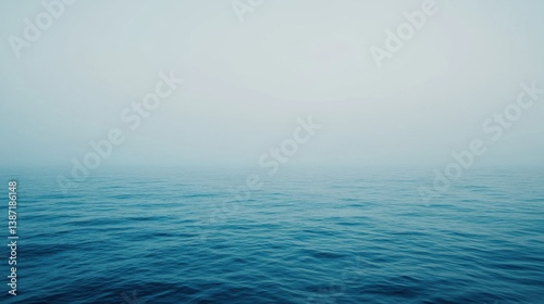Wallpaper Mural Abstract Blue Water Gradient: A Serene Flow of Light and Depth Torontodigital.ca