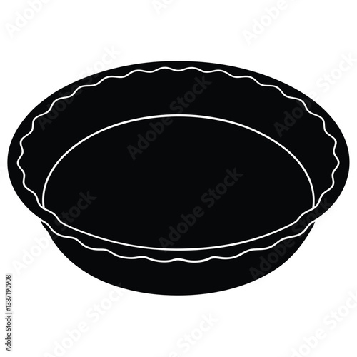Pai Pan Silhouette Vector Illustration – Traditional, Elegant, Minimal Black Design