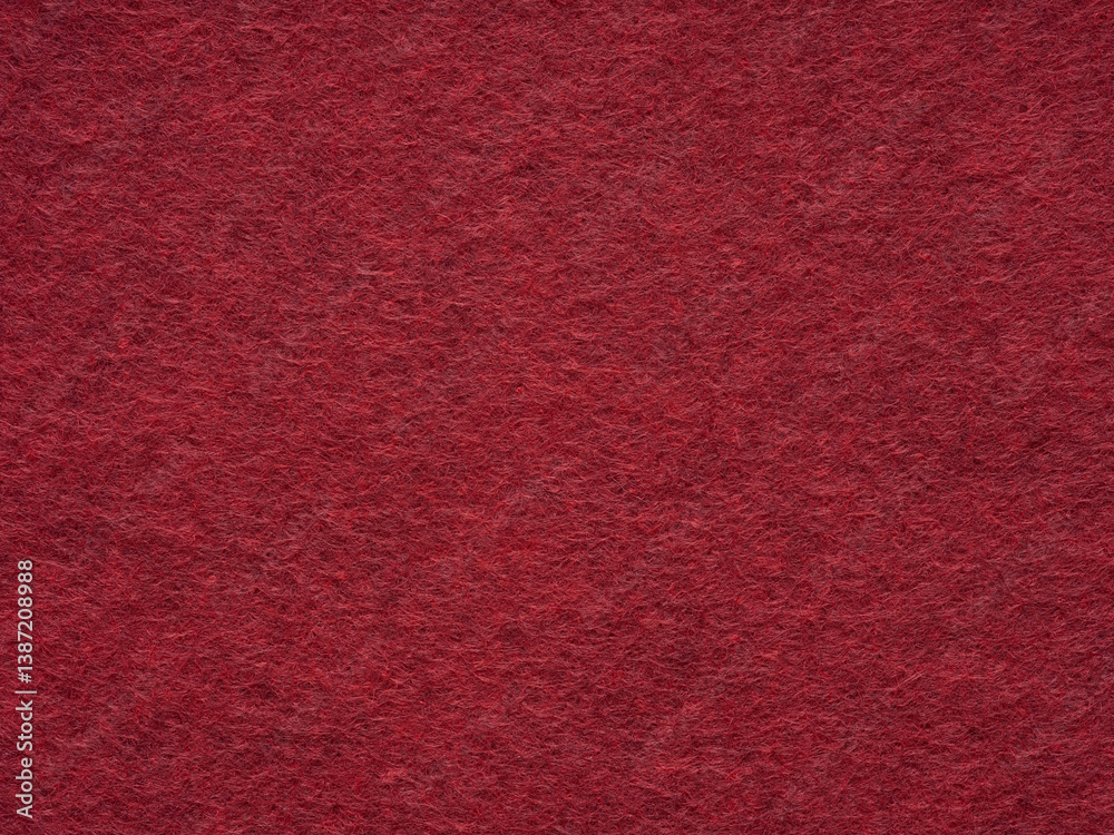 Deep burgundy felt whispers a tale of elegance, with a texture that speaks to the senses