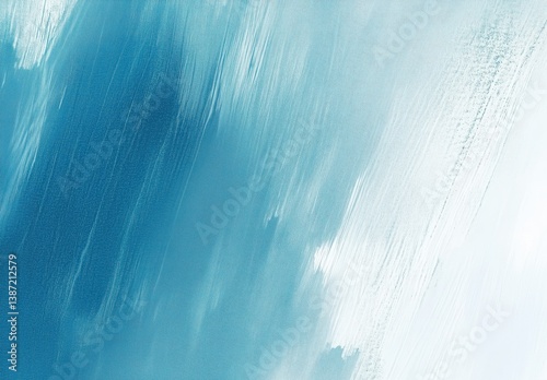 Soothing Blue Abstract Waves Flowing Gently on a Calm Surface with a Sense of Tranquility
