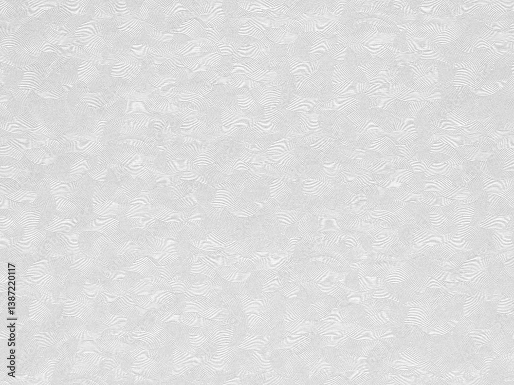 Layered white paper texture with a dynamic overlapping wave design