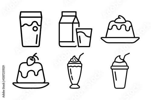 food and drinks icons