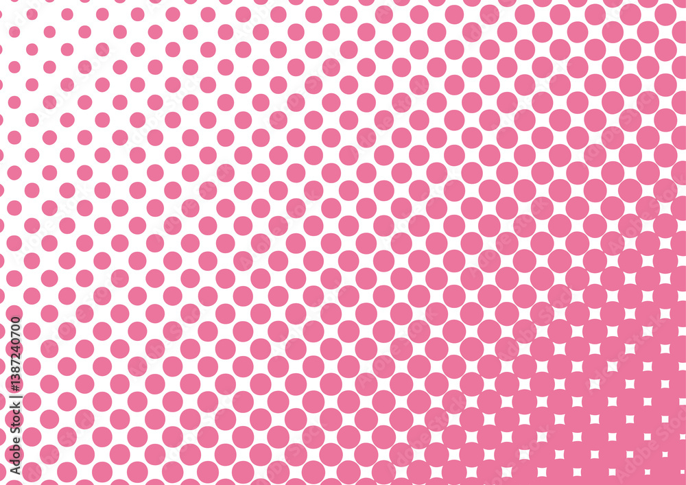 斜め ピンク カラーハーフトーン背景
Diagonal pink color halftone background 斜め ピンク カラーハーフトーン背景
Diagonal pink color halftone background