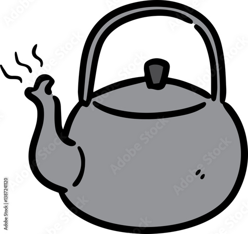 Illustration of kettle
