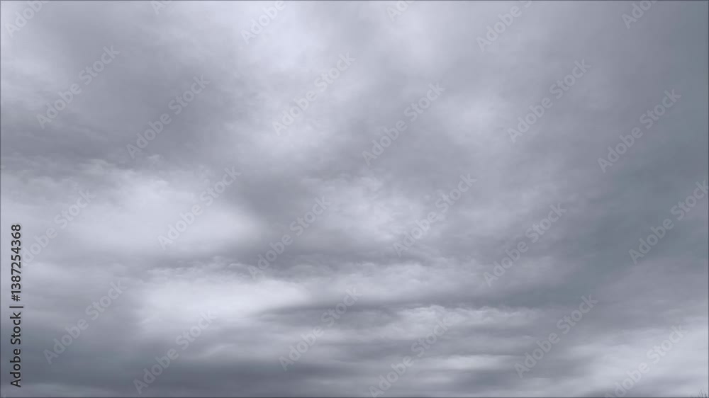 Gloomy cloudy sky, gray clouds, wind. Rainy weather. time lapse of gray clouds Gloomy cloudy sky, gray clouds, wind. Rainy weather. time lapse of gray clouds