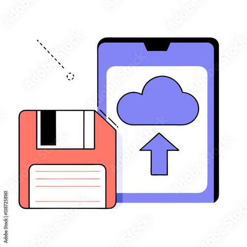 Old vs New Technology Comparison	Side-by-side comparison of outdated vs. modern tech, great for innovation topics.