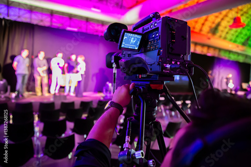Cámaras de televisión y video para eventos