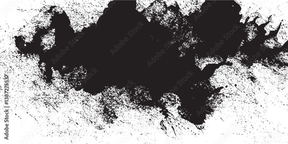 Obraz premium Dirt dust isolated on white background and texture, top view Dirt dust isolated on white background and texture, top view